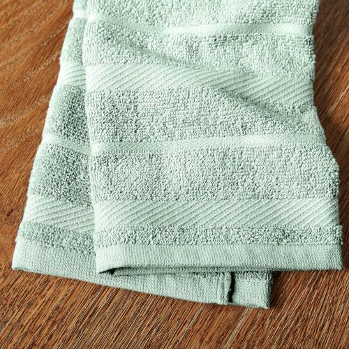 키친에이드 KitchenAid Albany Kitchen Towel Set, Set of 4, Pistachio 4 Count