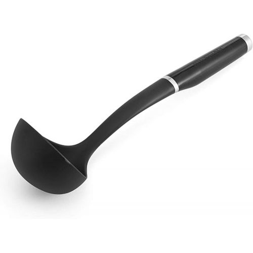 키친에이드 KitchenAid Classic Soup Ladle, One Size, Black 2