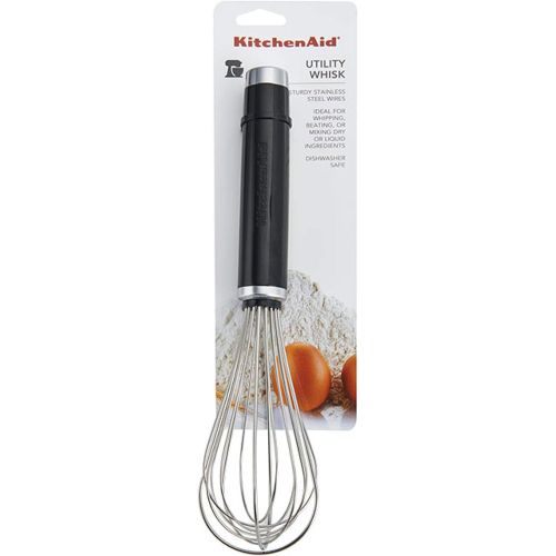 키친에이드 KitchenAid KE060OHOBA Classic Utility Whisk, One Size, Black 2