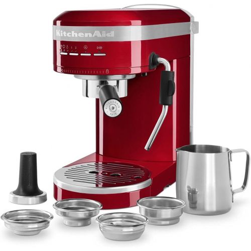 키친에이드 KitchenAid KES6503ER Metal Semi-Automatic Espresso Machine