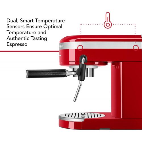 키친에이드 KitchenAid KES6503ER Metal Semi-Automatic Espresso Machine