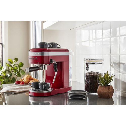 키친에이드 KitchenAid KES6503ER Metal Semi-Automatic Espresso Machine