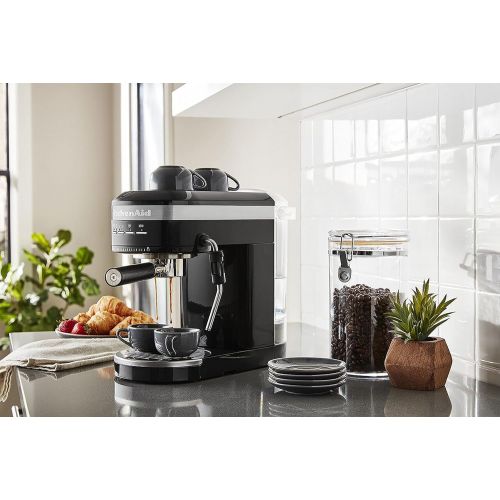 키친에이드 KitchenAid KES6503OB Metal Semi-Automatic Espresso Machine