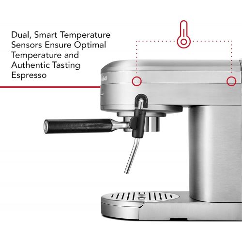 키친에이드 KitchenAid KES6503SX Metal Semi-Automatic Espresso Machine