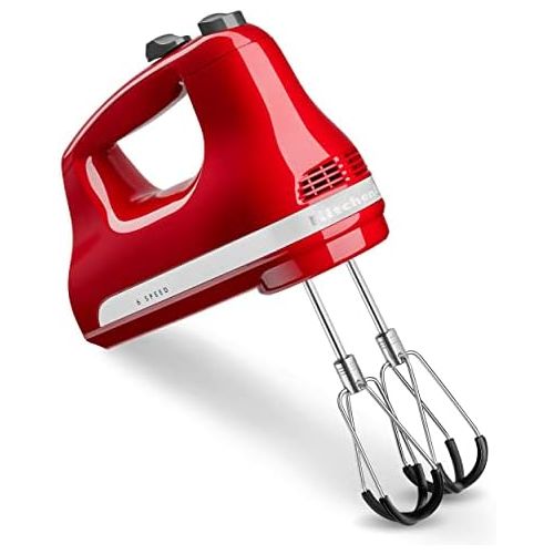 키친에이드 KitchenAid 6 Speed Hand Mixer with Flex Edge Beaters - KHM6118