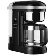 KitchenAid KCM1209OB Coffee Maker, 12 cup, Onix Black, 12 Cup Drip Coffee Maker with Warming Plate