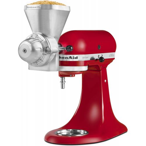 키친에이드 KitchenAid KGM All Metal Grain Mill Attachment, Size: 1