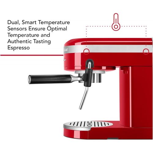 키친에이드 KitchenAid Metal Semi-Automatic Espresso Machine - KES6503