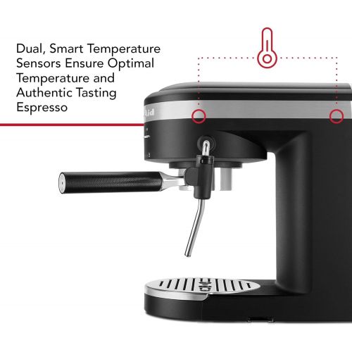 키친에이드 KitchenAid Metal Semi-Automatic Espresso Machine - KES6403