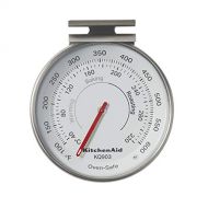 KitchenAid 3-in Dial Oven Thermometer, TEMPERATURE RANGE: 100°F to 600°F, Black: Kitchen & Dining