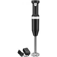 [아마존베스트]KitchenAid KHBBV53BM Cordless Hand Blender, 8 inch, Black Matte