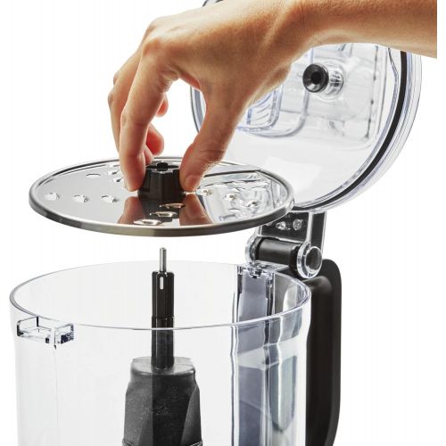 키친에이드 KitchenAid KFP0718CU Food Processor, 7 Cup, Contour Silver