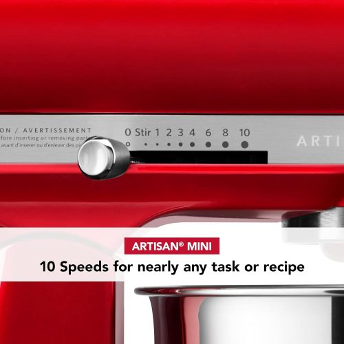 키친에이드 Kitchenaid?Artisan Mini Plus 3.5-Qt. Tilt-Head Stand Mixer with Flex Edge Beater