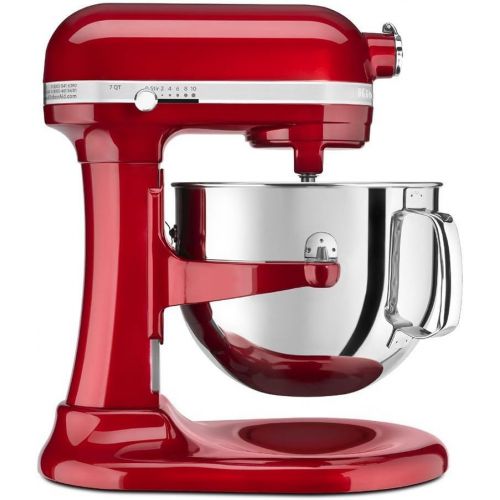 키친에이드 KitchenAid KSM7586PCA 7-Quart Pro Line Stand Mixer Candy Apple Red