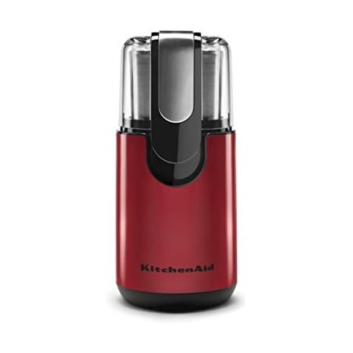 키친에이드 [아마존베스트]KitchenAid BCG111ER Blade Coffee Grinder - Empire Red