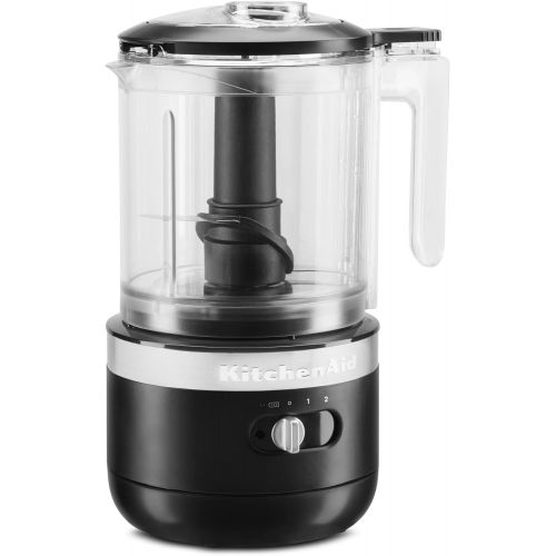 키친에이드 [아마존베스트]KitchenAid KFCB519BM Cordless Chopper, 5 cup, Black Matte