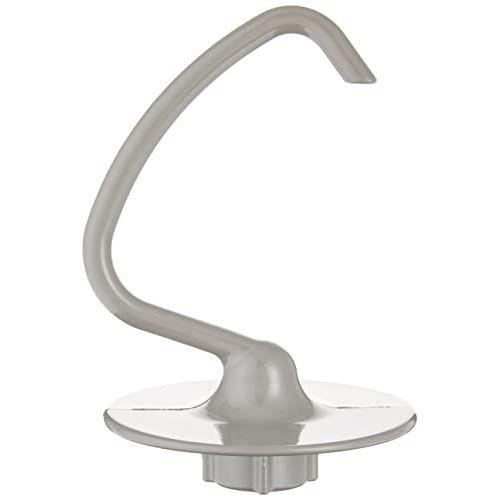 키친에이드 [아마존베스트]KitchenAid K5THDHS Subtle Silver Coated Dough Hook for KitchenAid 4.5 and 5 Quart Tilt-Head Stand Mixers