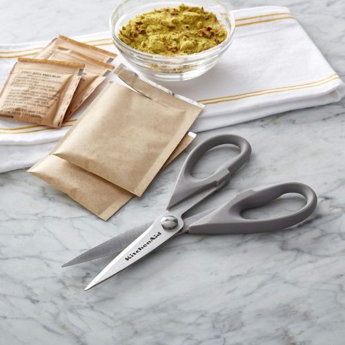 키친에이드 [아마존베스트]KitchenAid All Purpose Shears with Protective Sheath, 8.72-Inch, Gray