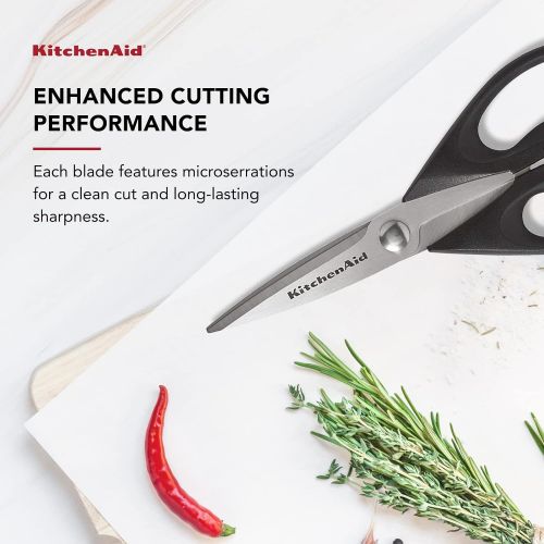 키친에이드 [무료배송]KitchenAid All Purpose Shears with Protective Sheath, 8.72-Inch, Black