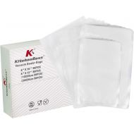 Vacuum Sealer Bags,Food Saver Bags 50 of Each Size 6x10 Pint, 8x12 Quart and 11x16 Gallon,Sous Vide Bags(Total 150 Bags) Commercial Grade for Food Storage, by KitchenBoss