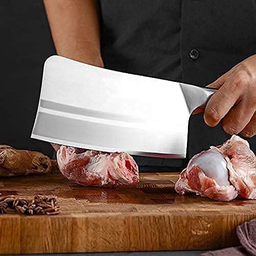  Kitory Meat Cleaver, Bone Chopping Knife, Heavy Duty Chinese Chef Knife, German Steel Multi-Purpose Kitchen Knife with Comfortable Pearwood Handle, Gift Box Included, 6 inch