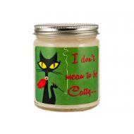KitschCandle Cat Soy Candle, Scented Candle, Funny Candle, Humor Candle, Container Candle, Soy Candle, Vintage Cat Candle, Birthday Gift, Cat Lady Candle