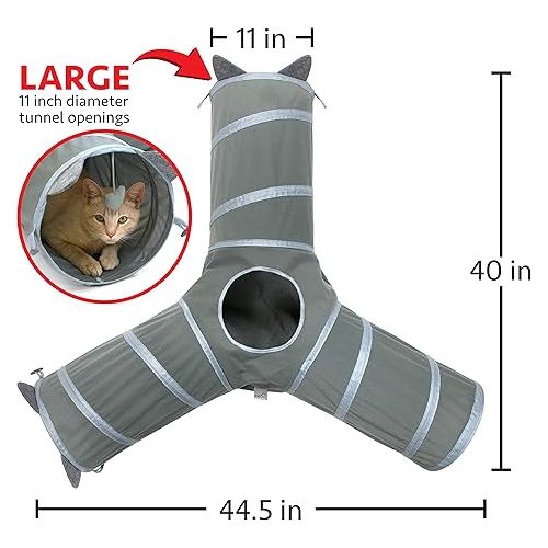  Kitty City Cat Tunnel, Cat Bed, Tunnel, Cat and Kitty Toys