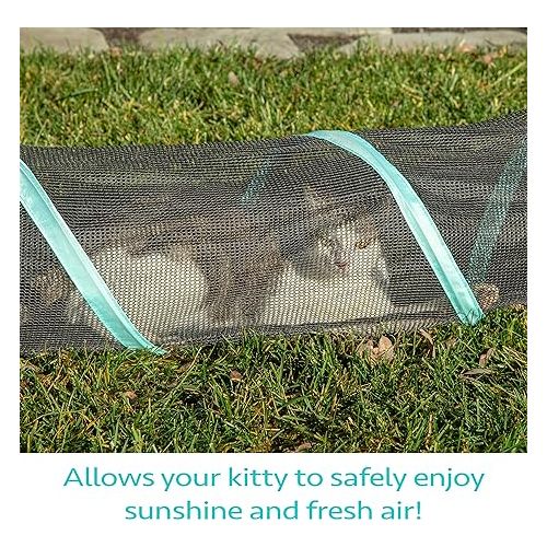  Kitty City Outdoor Catio Mega Kit for Cats, Replacement Parts, and 10' Tunnels