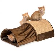 Kitty City XL Wide Premium Scratching Woven Sisal Carpet Collection,Scratching Mat, Cat Toys, Cat Tunnel