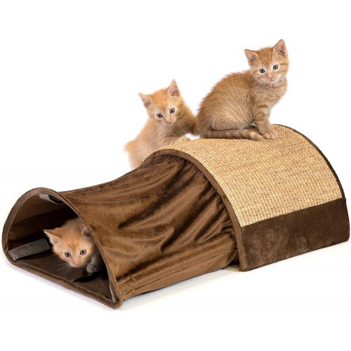  Kitty City XL Wide Premium Scratching Woven Sisal Carpet Collection,Scratching Mat, Cat Toys, Cat Tunnel