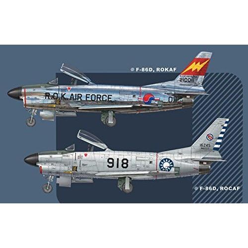  KTH32007 1:32 Kitty Hawk F-86D Sabre Dog [MODEL BUILDING KIT]