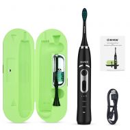 Kivos KIVOS Rechargeable Electric Toothbrush, Sonic Battery Powered Toothbrush for Travel Home with UV...