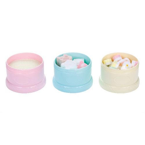  [아마존베스트]Kivwi Formula Dispenser, Stackable, On-The-Go, BPA Free, Baby, Infant, Kids Milk Powder Dispenser & Snack...