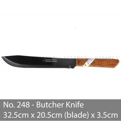  Thailand Kochmesser mit Holzgriff 28 cm Kiwi [Nr. 171]