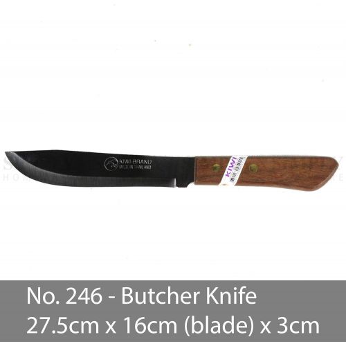  Thailand Kochmesser mit Holzgriff 28 cm Kiwi [Nr. 171]