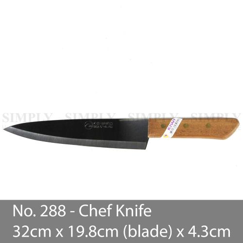  Kiwi [ #503 ] KIWI Thailand Obstmesser mit Holzgriff 19cm / Messer