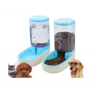 Kiwi-dd kiwi-dd 3.8L Automatic Pet Feeder Bowl for Cats Drinking Bowls Dogs Food Container Fountain
