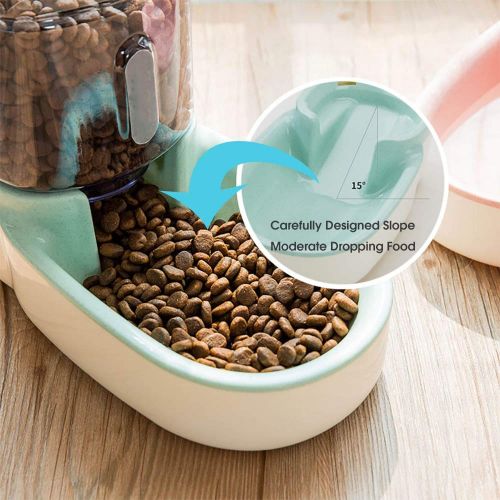  Kiwi-dd kiwi-dd 3.8L Automatic Pet Feeder Bowl for Cats Drinking Bowls Dogs Food Container Fountain