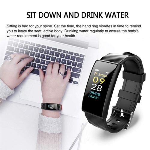  Kizaen Fitness Tracker, Bluetooth Smartwatch Heart Rate Monitor, Pedometer, Sleep Monitor Sport Tracker Watch