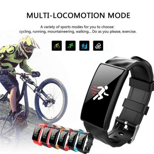  Kizaen Fitness Tracker, Bluetooth Smartwatch Heart Rate Monitor, Pedometer, Sleep Monitor Sport Tracker Watch