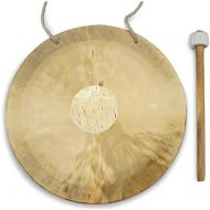 [아마존베스트]Klangschalen-Center 7003- Feng Gong / Wind Gong Diameter 45 cm Including Wood / Cotton Mallet
