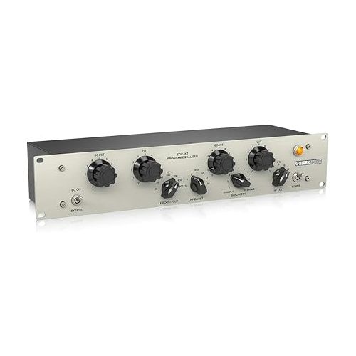  Klark Teknik EQP-KT Classic Tube Equaliser with Switchable-Frequency Selection, Variable Bandwidth and Custom-Built Midas Transformers