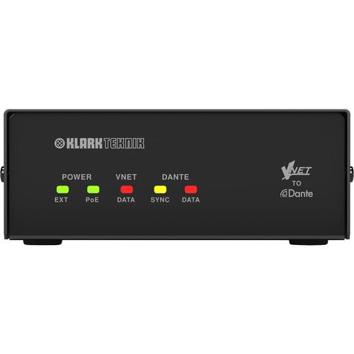  Klark Teknik VNET2-Dante Bridge Connection Bridge for Dante Sources