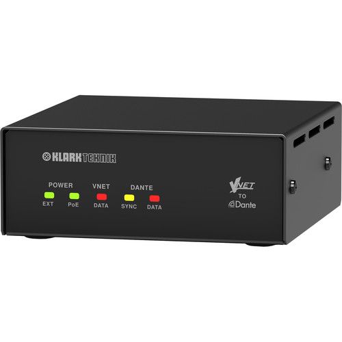  Klark Teknik VNET2-Dante Bridge Connection Bridge for Dante Sources