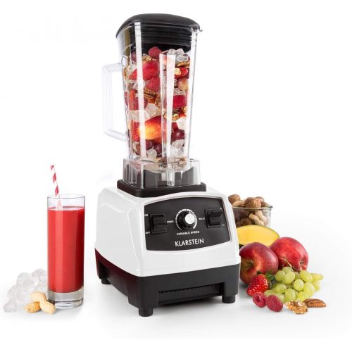  Klarstein Herakles-2G - Professioneller Hochleistungsmixer, Power Blender, Universal Standmixer, Smoothie Maker, 1200 Watt, bis zu 32.000 U/Min, 2 L, Ice Crusher, 6 Edelstahlklinge