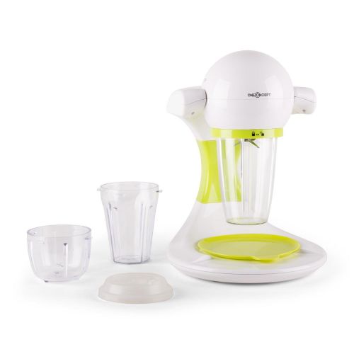  Klarstein oneConcept Mini Smoothie Maker/Milkshake Cushion Electric Drink Mixer/milkshake mixer, white-green