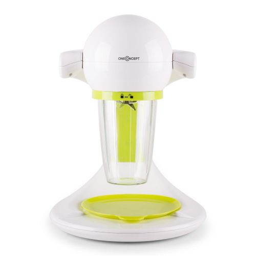  Klarstein oneConcept Mini Smoothie Maker/Milkshake Cushion Electric Drink Mixer/milkshake mixer, white-green
