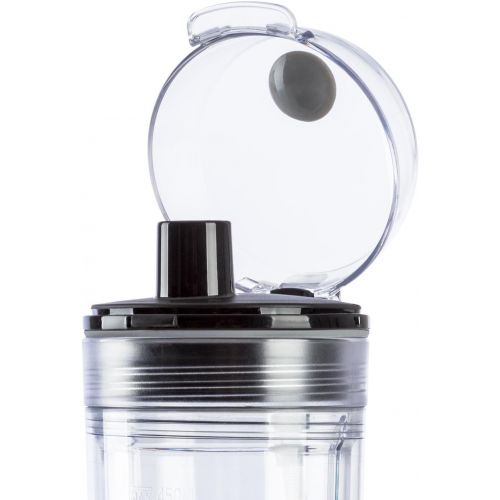  Klarstein Vitwist - Standmixer, Smoothie-Maker, Mixer, Power-Blender, Spuelmaschinen geeignet, kinderleichte Reinigung BPA-frei, 23.000 U/min, Leistung: 250 W, Fassungsvermoegen: 0,4