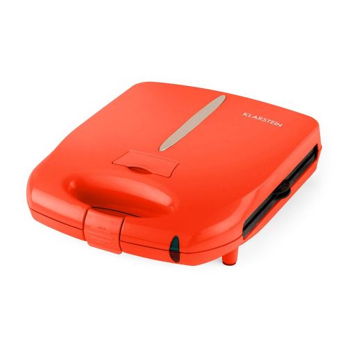  Klarstein Trinity  Sandwich maker  Sandwich toaster  Contact grill  Waffle iron  Interchangeable heating plates  1300 watts  Non-Stick coating  Lid foldable up to 180°  Re