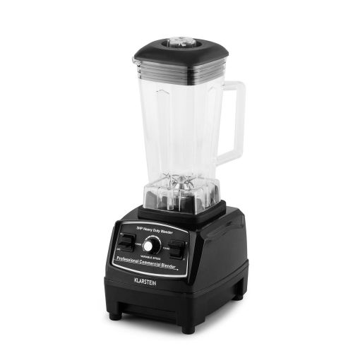  Klarstein KLARSTEIN Herakles-2G Standmixer Power-Mixer Smoothie-Mixer (sehr leise, 1200 W Mixer, 32.000 U/min, 2 l Krug, BPA-frei) schwarz